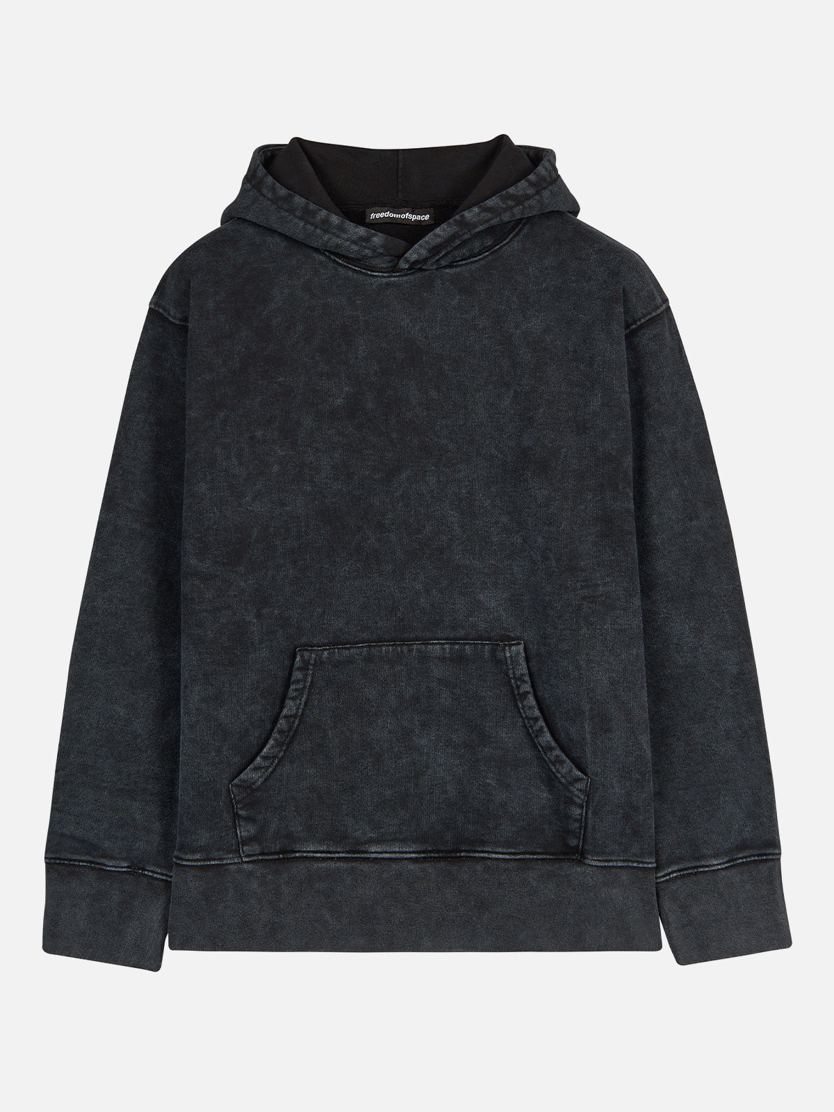 Washed Black Hoodie