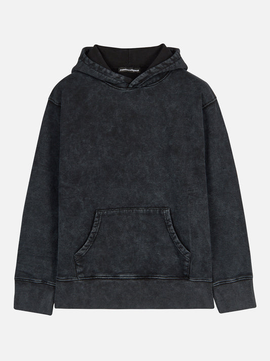 Washed Black Hoodie