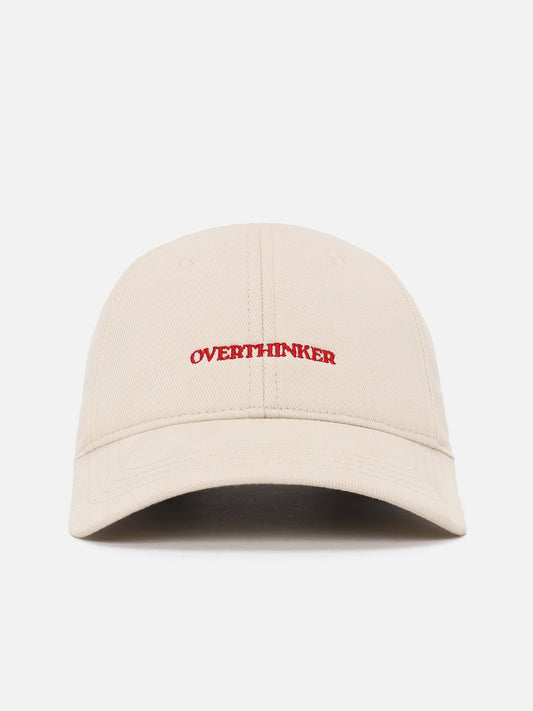 Overthinker Cap Off White