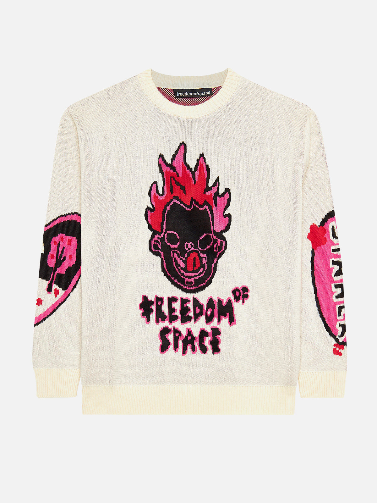 Monster Knit Sweater Off White
