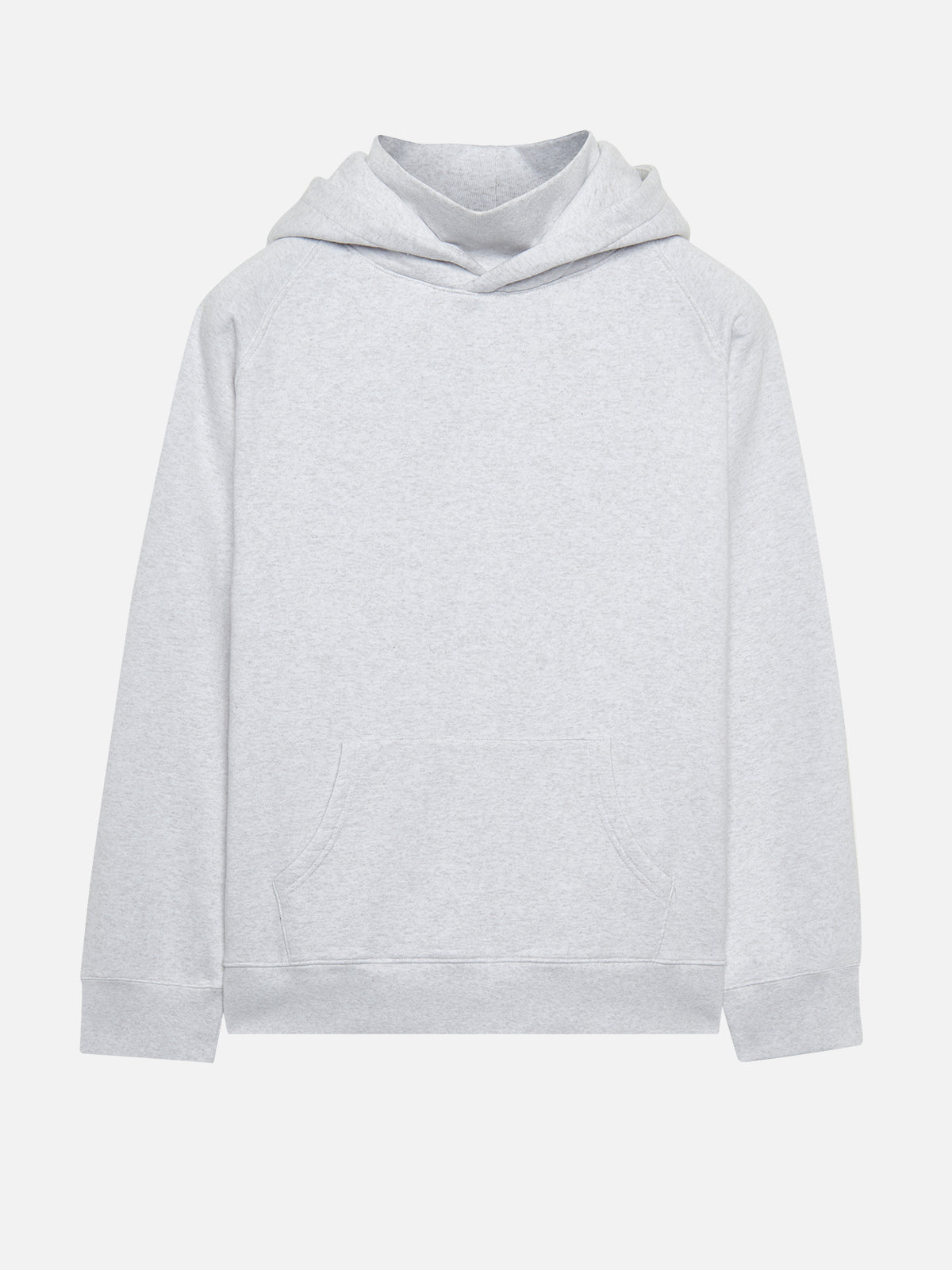 A Simple Turtleneck Hoodie Grey