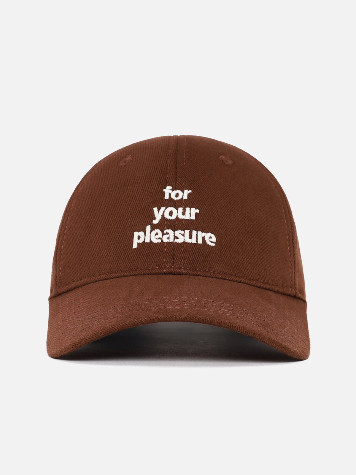 For Your Pleasure Cap Dark Brown