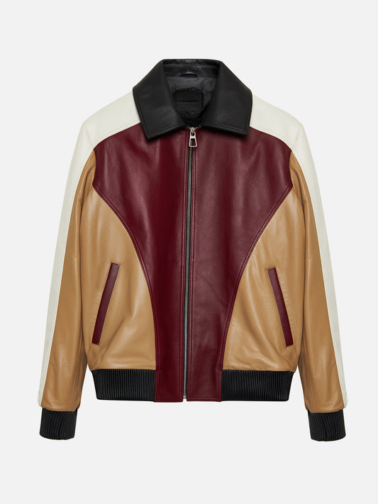 OLD SCHOOL LEATHER JACKET