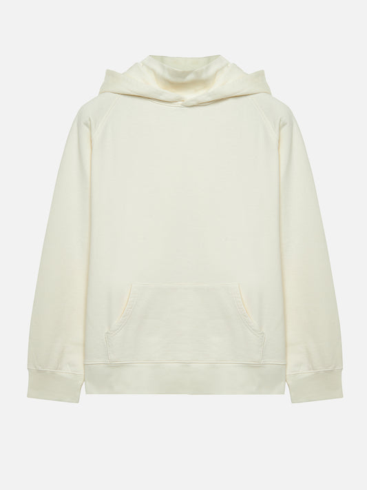 A Simple Turtleneck Hoodie Off White