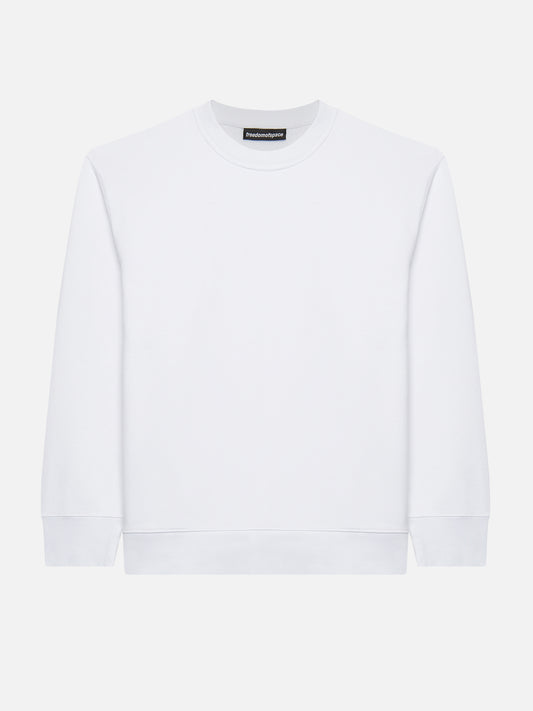 A SIMPLE SWEATSHIRT WHITE