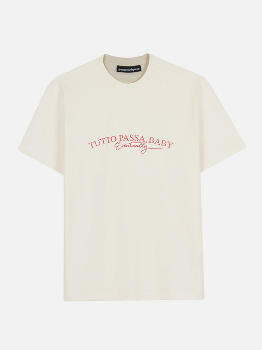 Tutto Passa T-Shirt Milky White