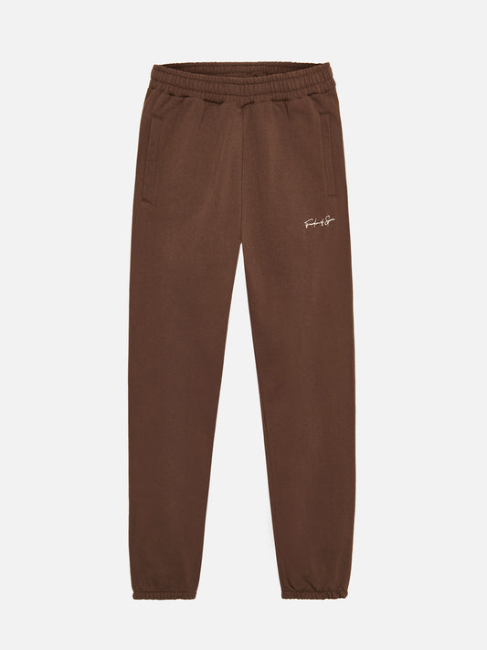 SIGNATURE LOUNGE PANTS BROWN