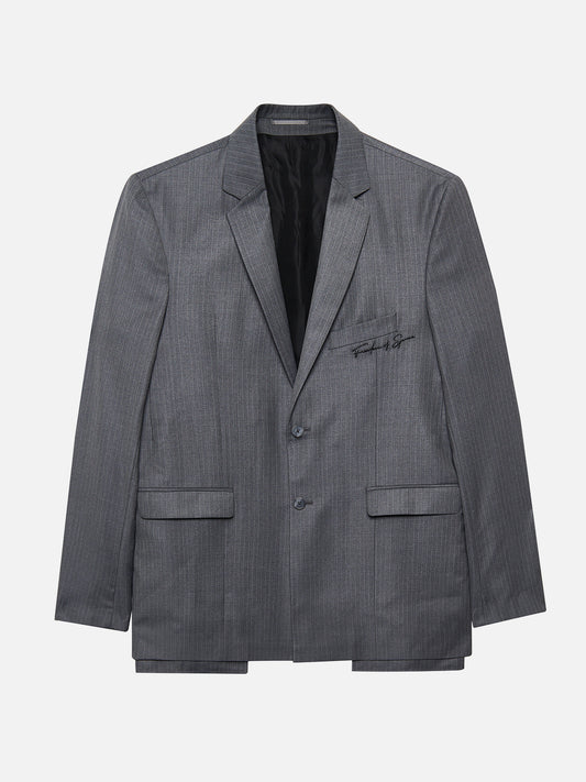 GREY TAILORED BLAZER