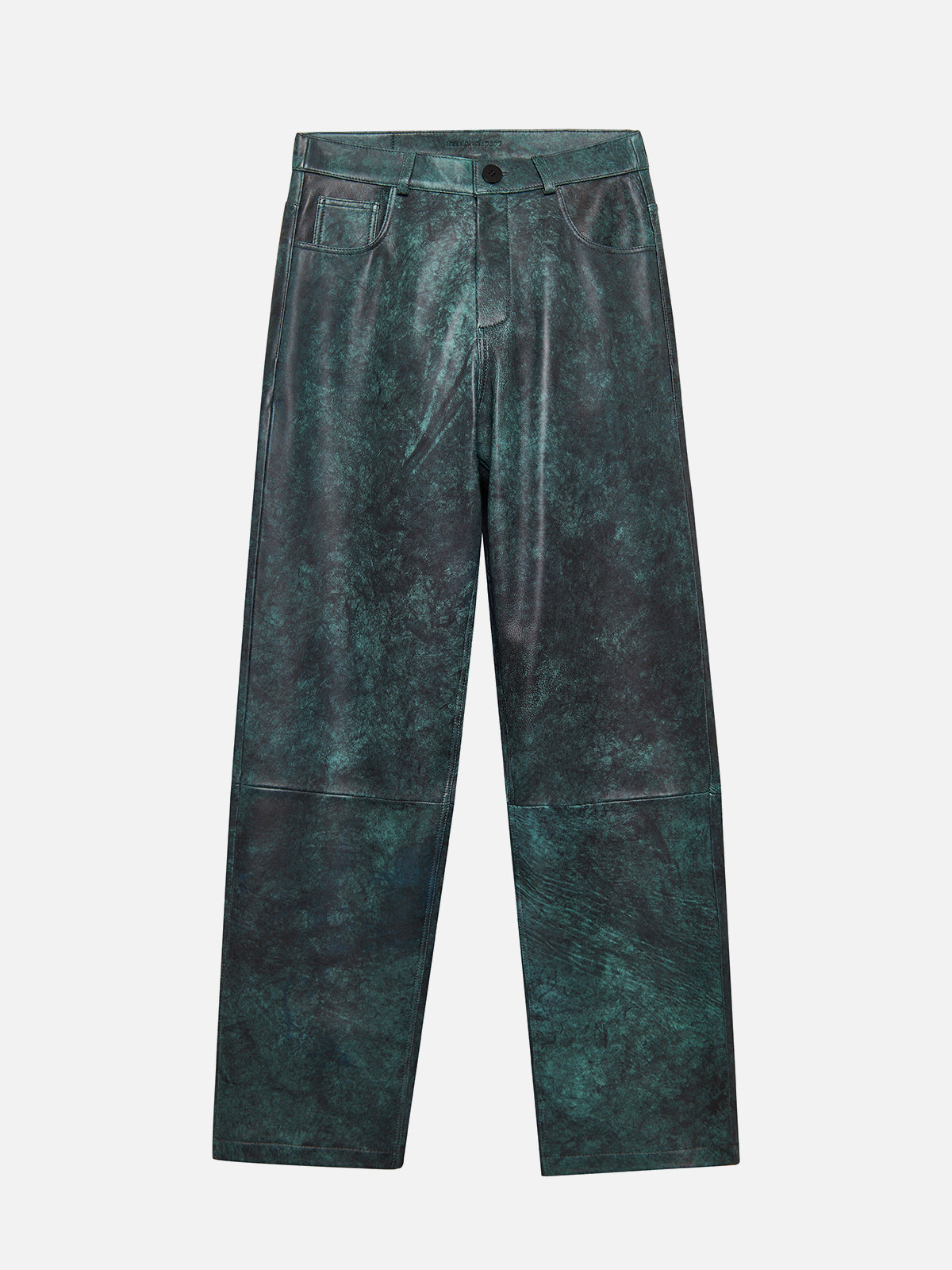 Leather Pants Green