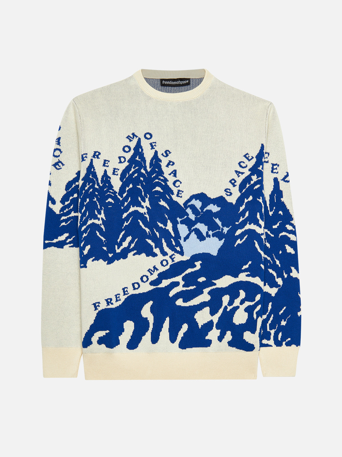 Mountain Knit Sweater Off White