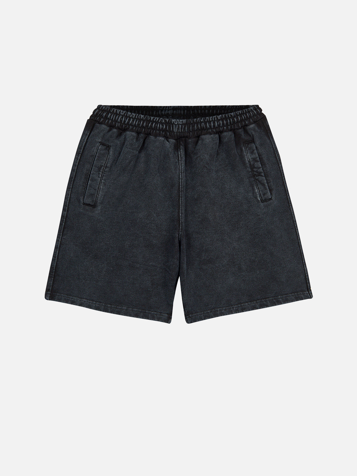 Washed Black Shorts