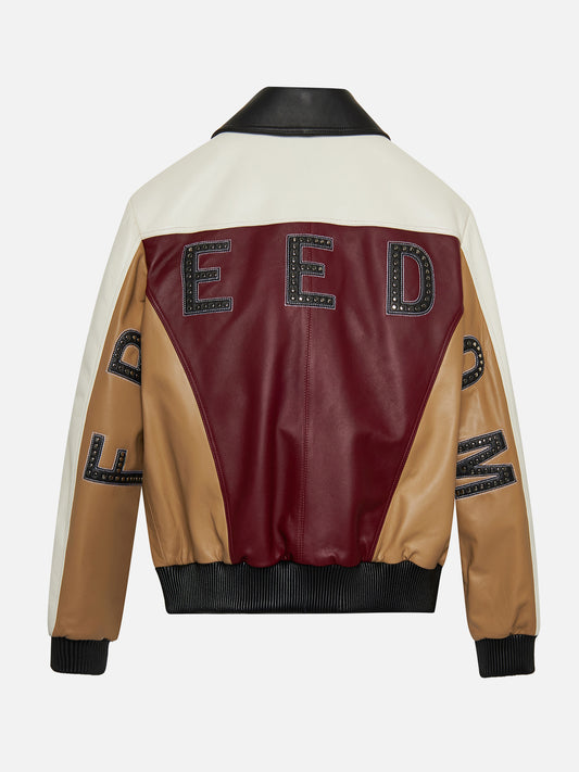OLD SCHOOL LEATHER JACKET