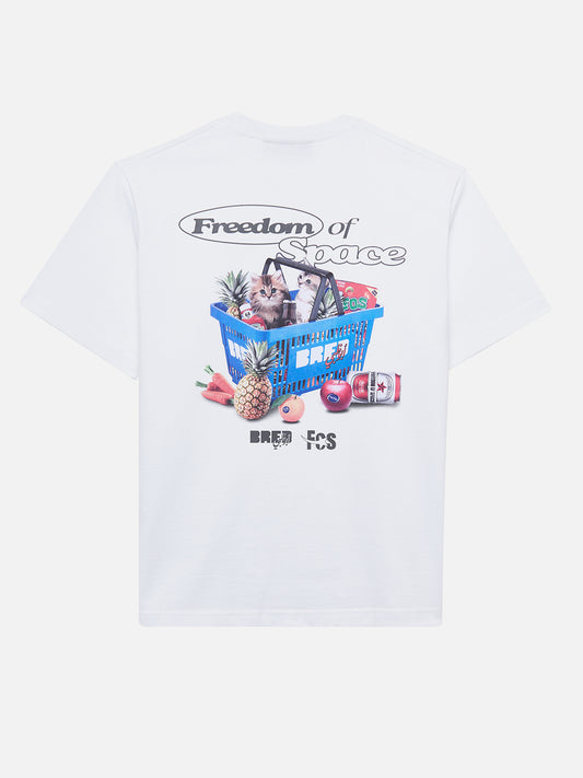 BRED HYPEBEAST x FREEDOM OF SPACE GROCERY T-SHIRT