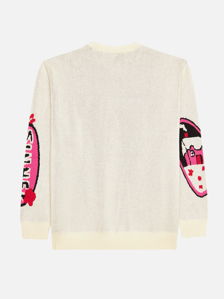 MONSTER KNIT SWEATER OFF WHITE