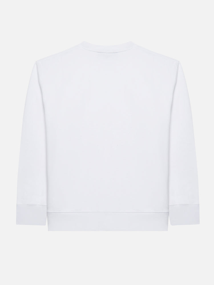 A SIMPLE SWEATSHIRT WHITE