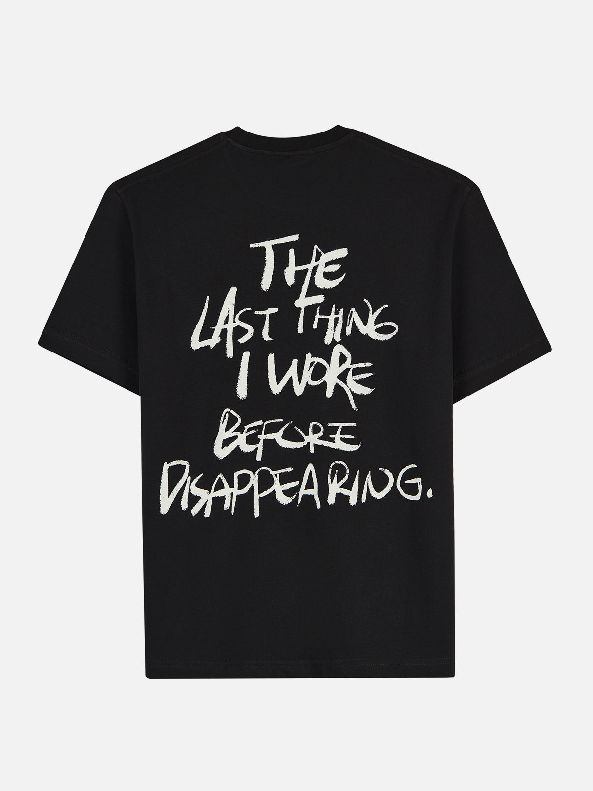 Disappearing T-Shirt Washed Black