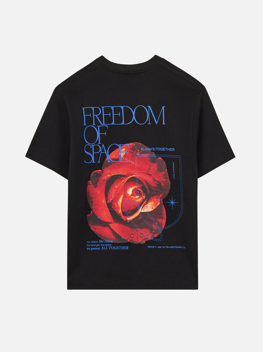 5th Anniversary T Shirt Black