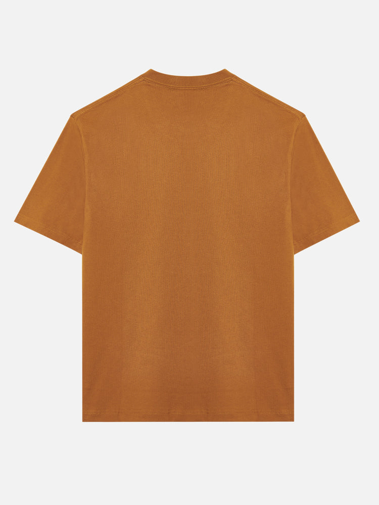 A SIMPLE T-SHIRT BROWN