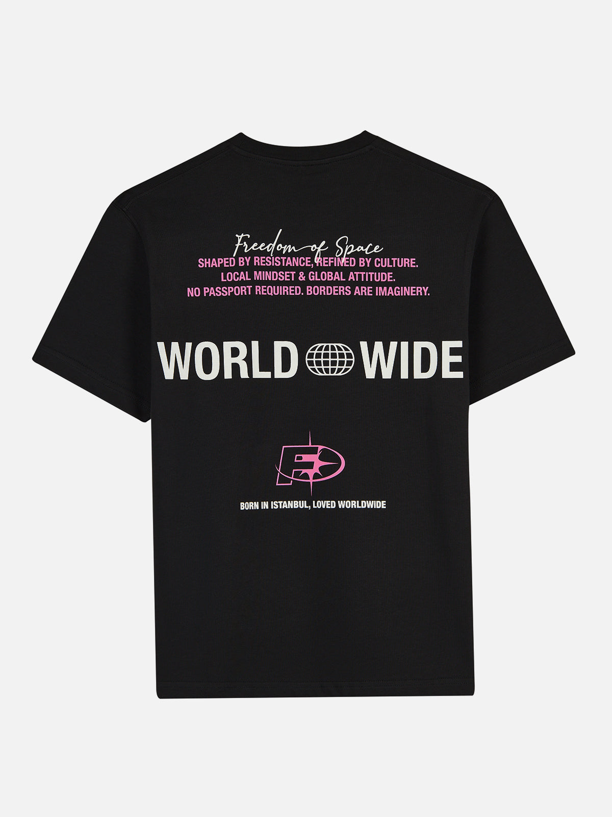 Worldwide T-Shirt Black
