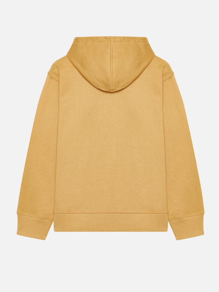 SIGNATURE FULL ZIP HOODIE BEIGE