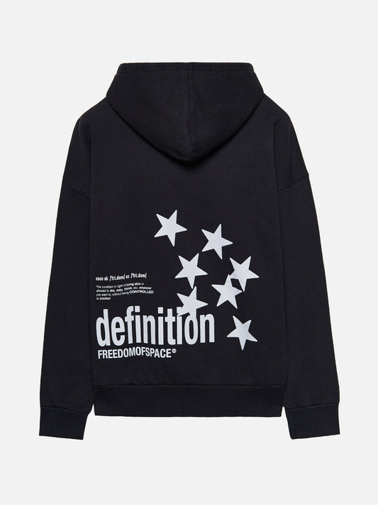 DEFINITION HOODIE BLACK