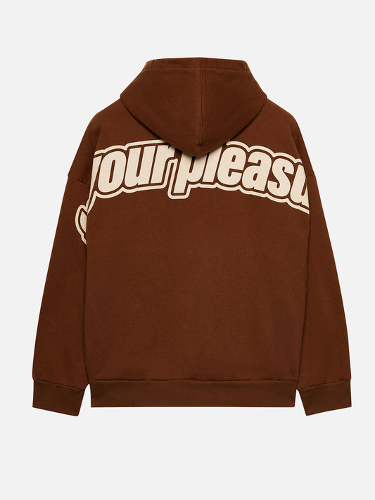 FOR YOUR PLEASURE HOODIE BROWN