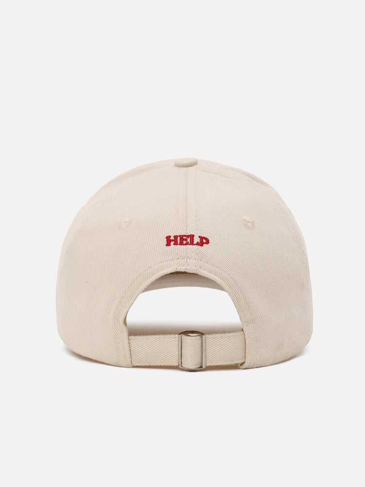 Overthinker Cap Off White