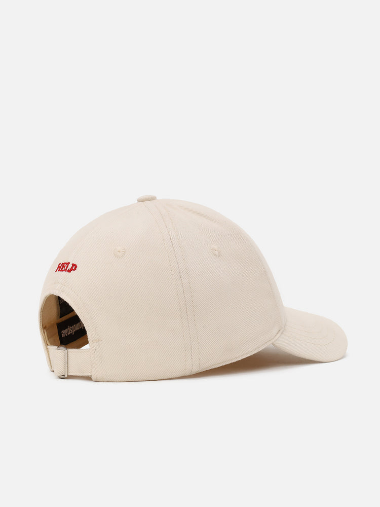 Overthinker Cap Off White