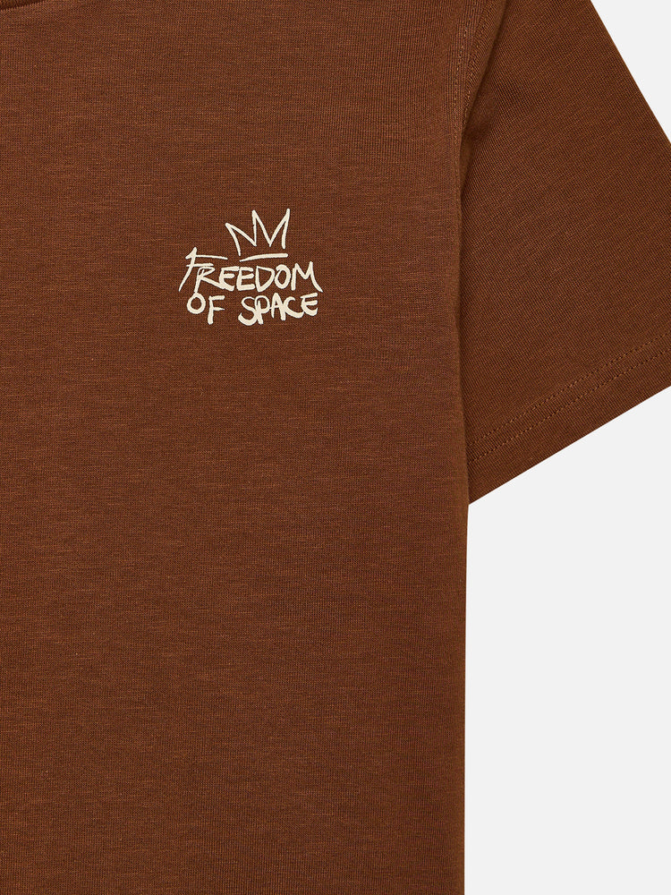 DISAPPERING T-SHIRT BROWN