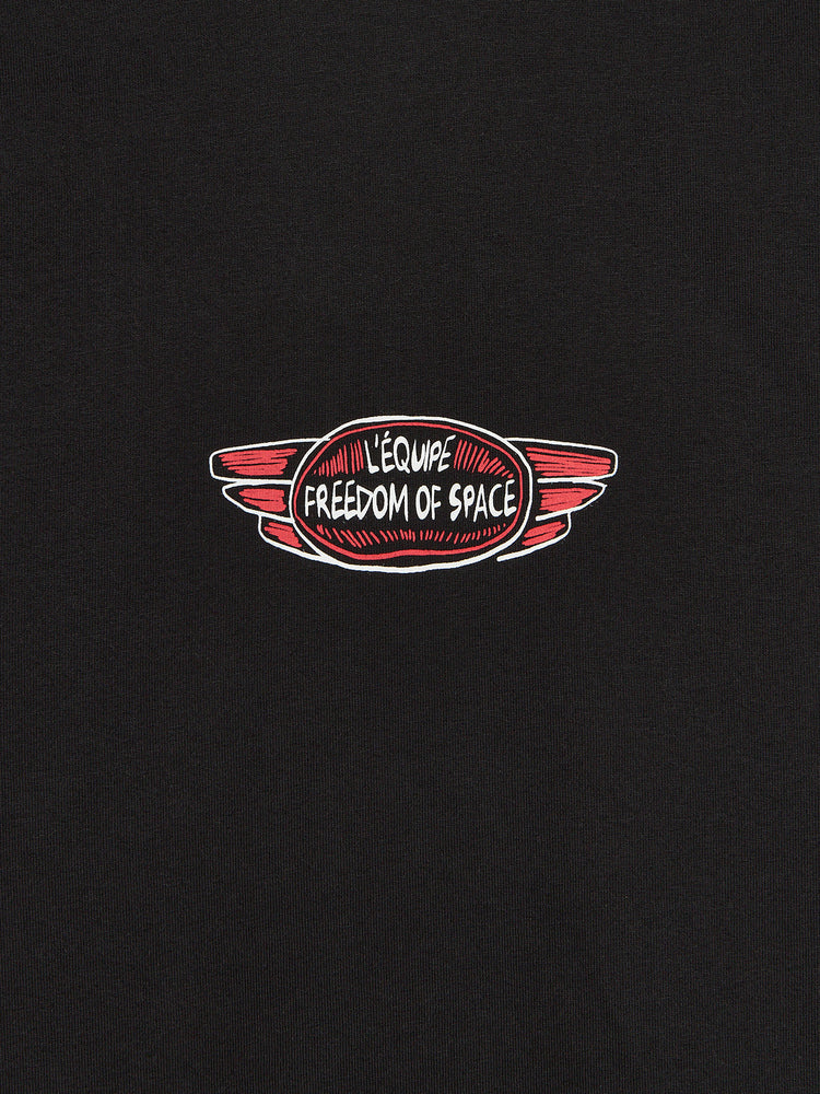 LIPS T-SHIRT BLACK