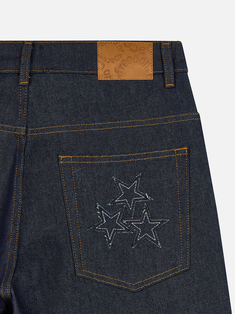 RAW RINSE LOOSE FIT JEANS