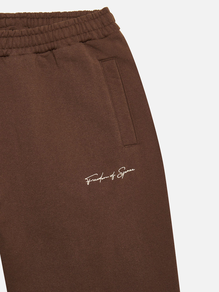 SIGNATURE LOUNGE PANTS BROWN