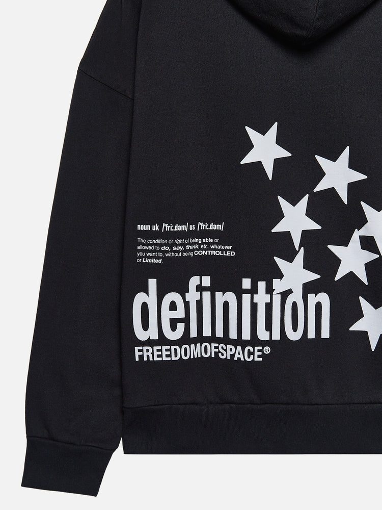DEFINITION HOODIE BLACK