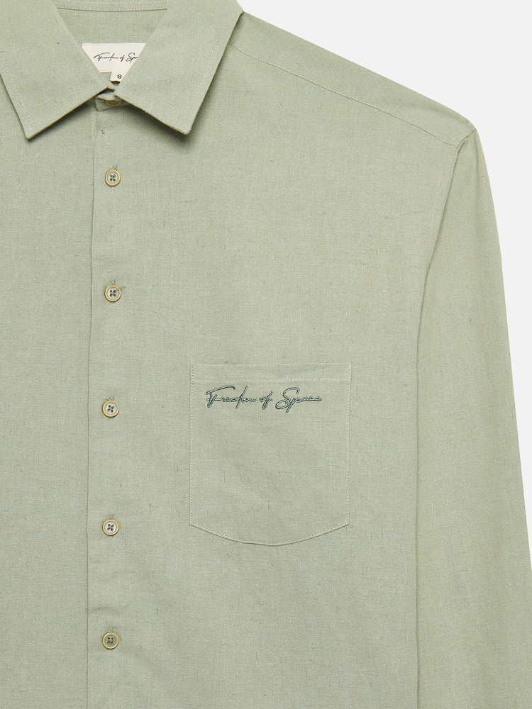 LONG SLEEVE SHIRT OLIVE