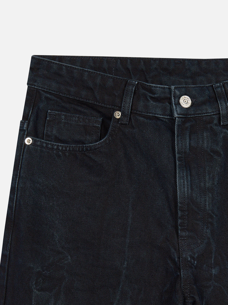 DARK NAVY LOOSE FIT JEANS