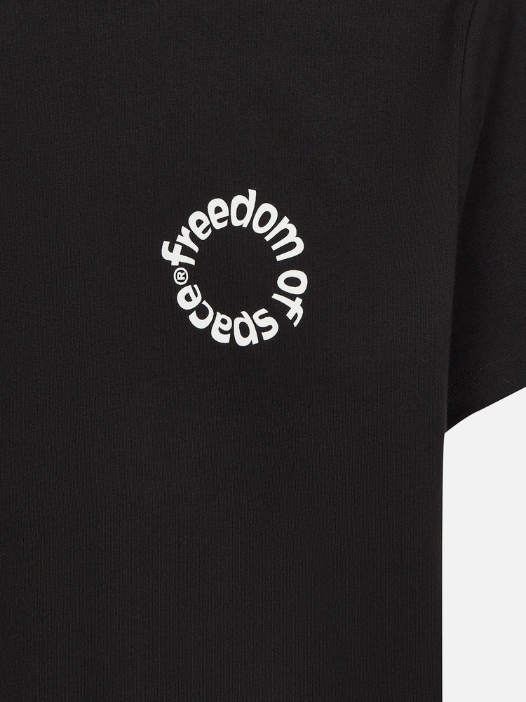 CIRCLE LOGO T-SHIRT BLACK