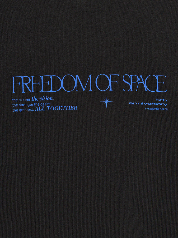 5TH ANNIVERSARY T SHIRT BLACK