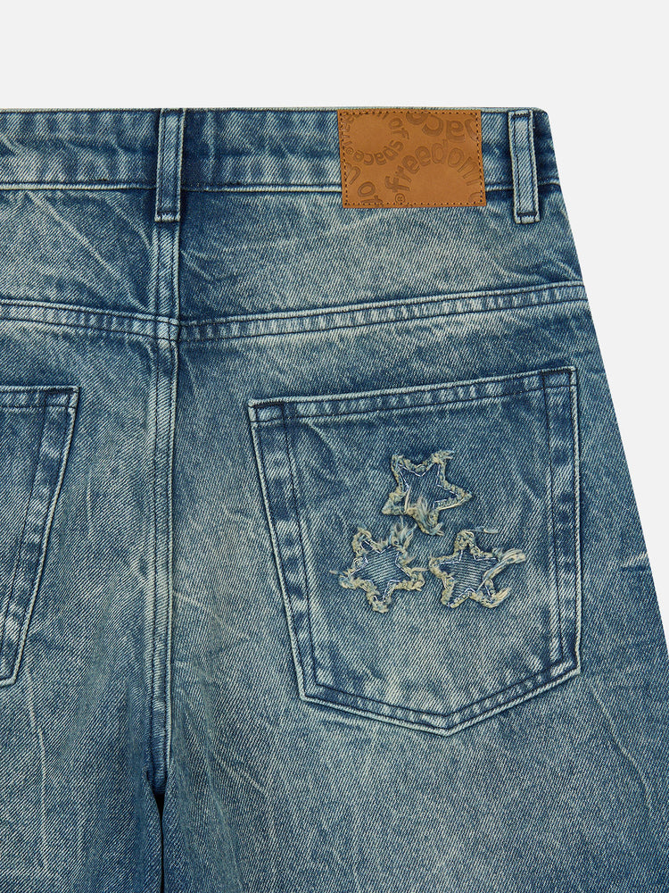 CLOUD CRUSH WASH LOOSE FIT JEANS