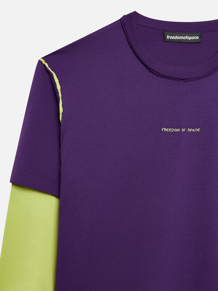 LONG SLEEVE T-SHIRT PURPLE