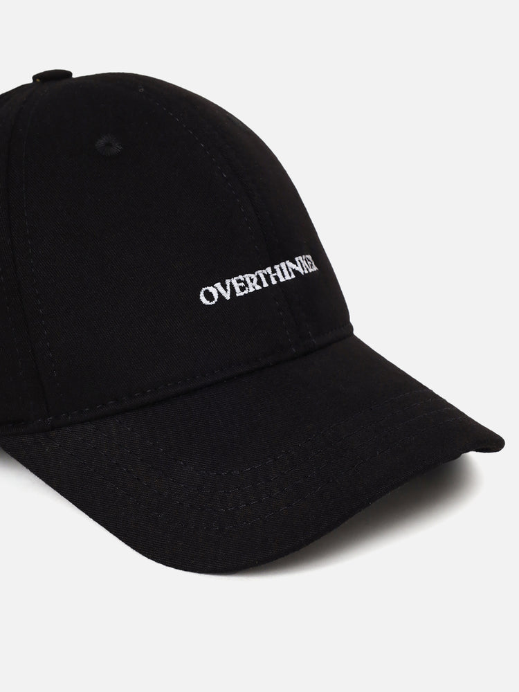 OVERTHINKER CAP BLACK