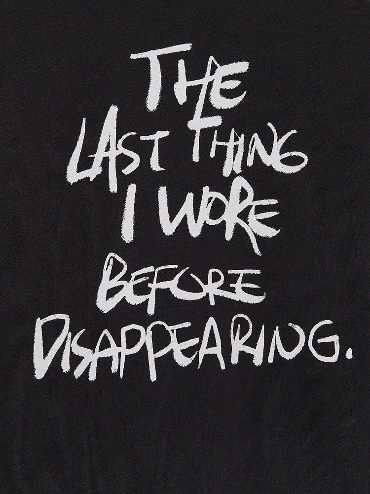 DISAPPERING SWEATSHIRT BLACK