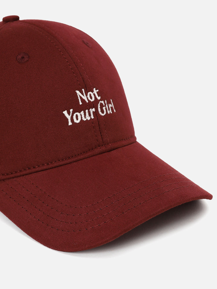 NOT YOUR GIRL CAP