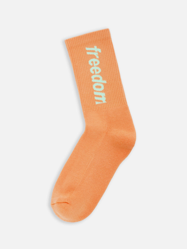 LOGO SOCKS ORANGE