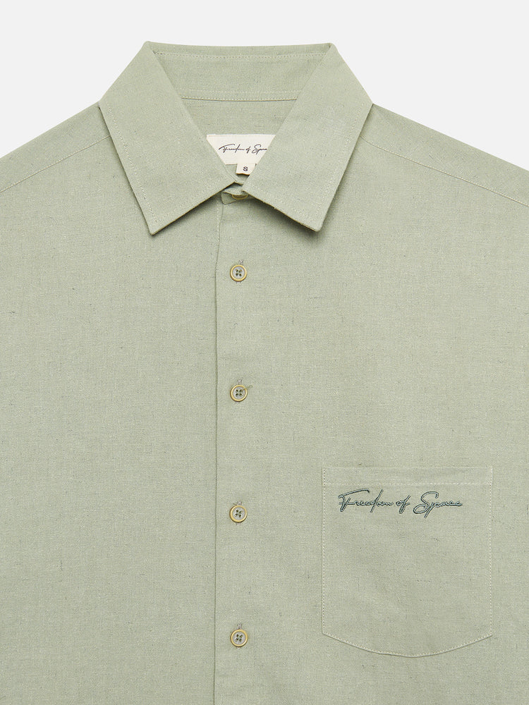 LONG SLEEVE SHIRT OLIVE