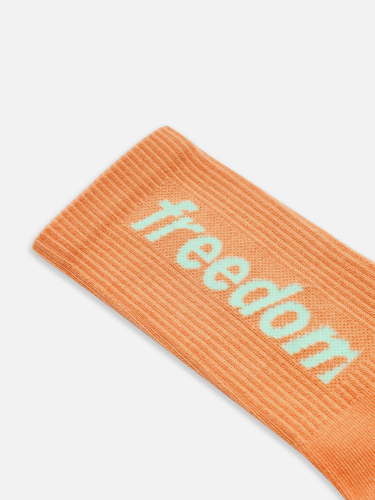 LOGO SOCKS ORANGE