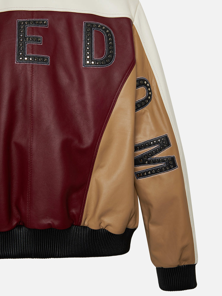 OLD SCHOOL LEATHER JACKET