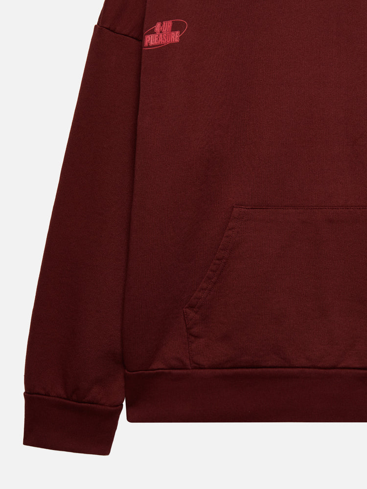 FOR YOUR PLEASURE HOODIE BORDEAUX