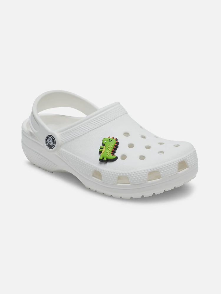 CROCS JIBBITZ GREEN DINO