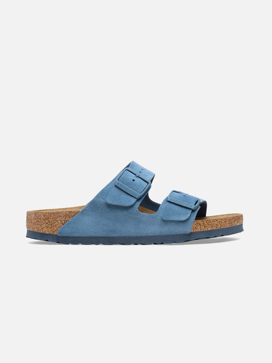 BIRKENSTOCK ARIZONA SUEDE LEATHER ELEMENTAL BLUE