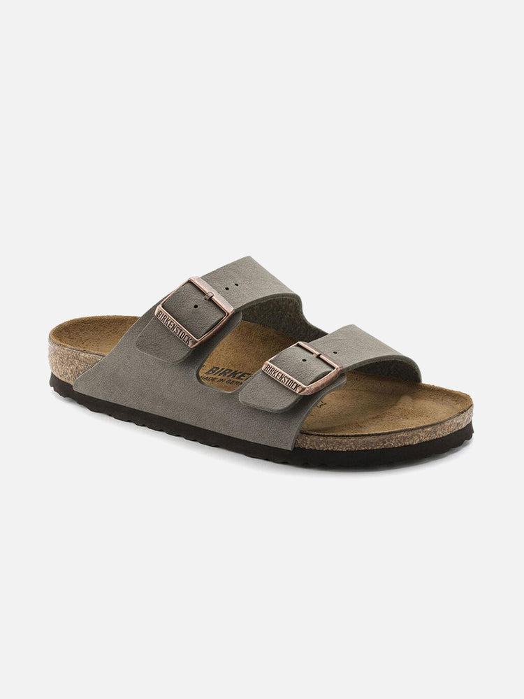 BIRKENSTOCK ARIZONA BIRKIBUC STONE